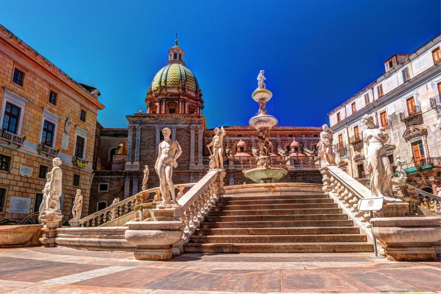 Luxury Stay Palermo Suite Con Spa Privata Vicino Stazione Zewnętrze zdjęcie